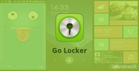 دانلود GO Locker 2.17 - لاک اسکرین زیبای اندروید