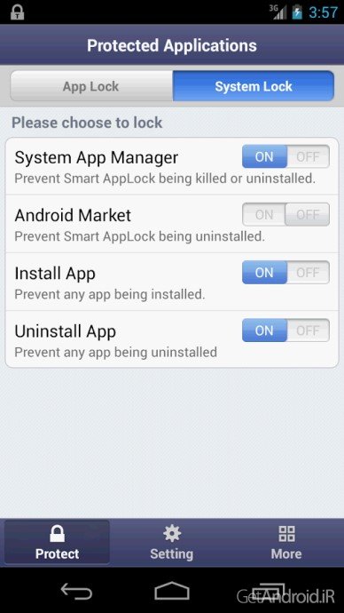 دانلود Smart AppLock Pro 2 v3.18.10 قفل گذاری روی برنامه های اندروید دانلود Smart AppLock Pro 2 v3.18.10 قفل گذاری روی برنامه های اندروید