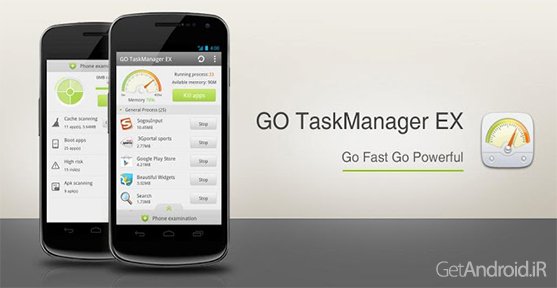 دانلود GO Cleaner & Task Manager 3.91 - برنامه مدیریت تسک در اندروید