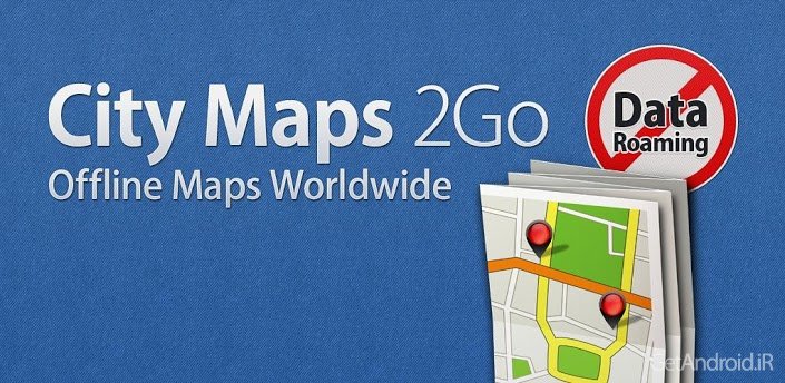 دانلود City Maps 2Go Pro Offline Maps 10.0.1 - نقشه تمام دنیا اندروید