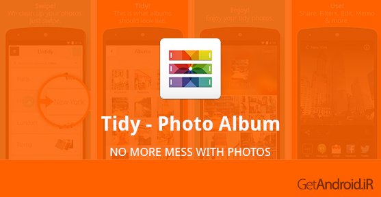 دانلود Tidy – Photo Album 1.2.5 - گالری زیبای اندروید