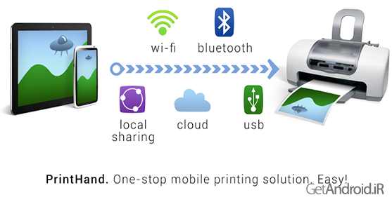 دانلود PrintHand Mobile Print Premium 10.7 - برنامه پرینت مستقیم از اندروید