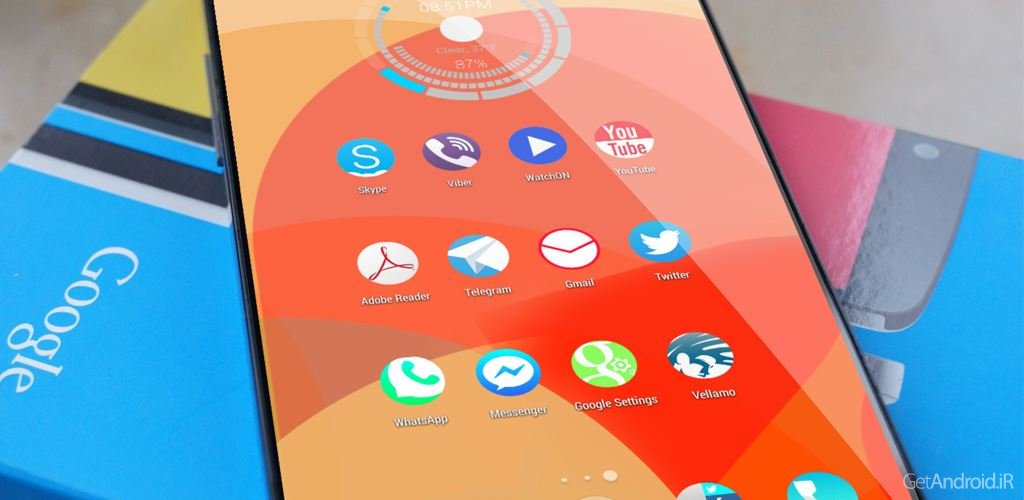 دانلود Solstice HD Theme Icon Pack 7- تم منحصر به فرد اندروید