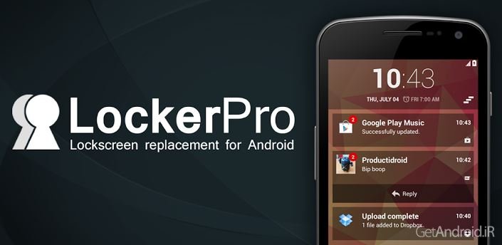 دانلود LockerPro Lockscreen v5.7 - شخصی سازی لاک اسکرین اندروید