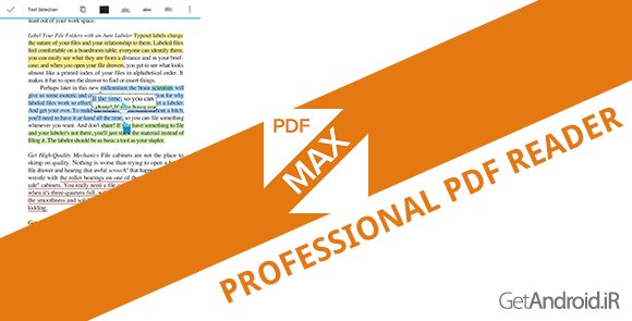دانلود The PDF Expert for Android 4.0.4 - برنامه PDF خوان حرفه ای اندروید
