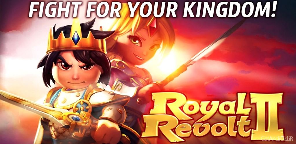 دانلود Royal Revolt 2 v3.6.1 - بازی شورش سلطنتی اندروید