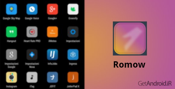 دانلود Romow Cube Apex Nova ADW 6.0.4 - مجموعه آیکون رومو برای اندروید