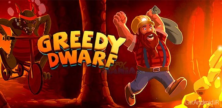 دانلود Greedy Dwarf v0.91 - بازی کوتوله حریص برای اندروید