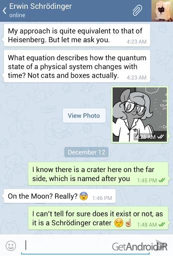 دانلود تلگرام Telegram 4.0.1 برنامه مسنجر تلگرام اندروید دانلود تلگرام Telegram 4.0.1 برنامه مسنجر تلگرام اندروید