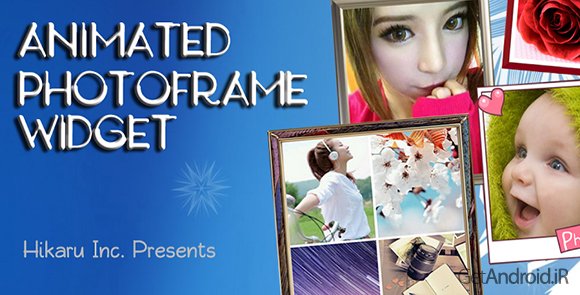 دانلود Animated Photo Frame Widget + 7.2.2 - ویجت نمایش اسلایدشو برای اندروید