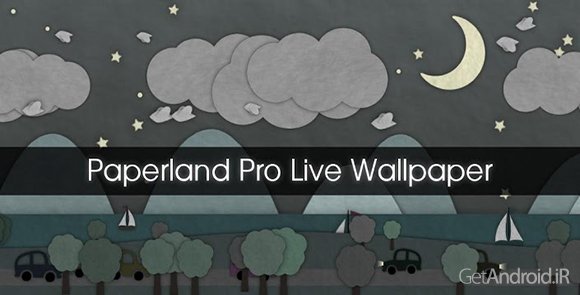 دانلود Paperland Pro Live Wallpaper 5.7 - لایو والپیپر سرزمین کاغذی اندروید