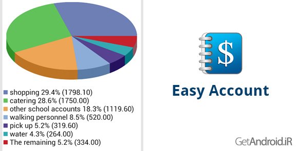 دانلود Easy Account 4.0.1 - برنامه حسابداری آسان برای اندروید