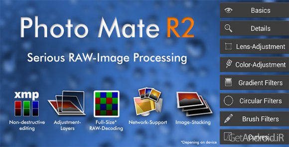 دانلود Photo Mate R2 v4.2.3 - برنامه قدرتمند ویرایش تصاویر اندروید