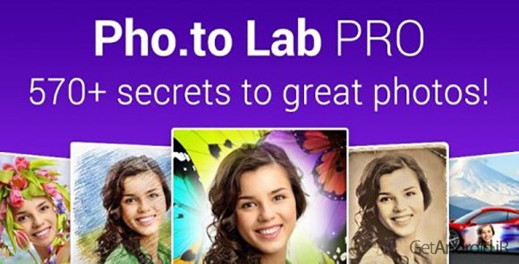 دانلود Pho.to Lab PRO – photo editor 2.1.33 - لابراتوار پیشرفته ویرایش عکس برای اندروید