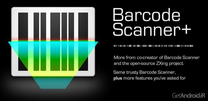 دانلود Barcode Scanner+ (Plus) v1.12.3 - نرم افزار بارکد خوان برای اندروید