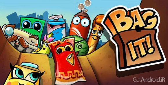 دانلود Bag It! 3.2.6 - بازی فکری بسته بندی برای اندروید