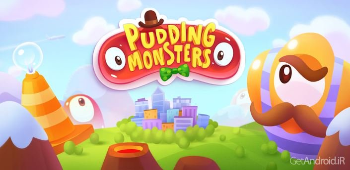 دانلود Pudding Monsters HD v1.2.6 - بازی فکری هیولا های پودینگی اندروید