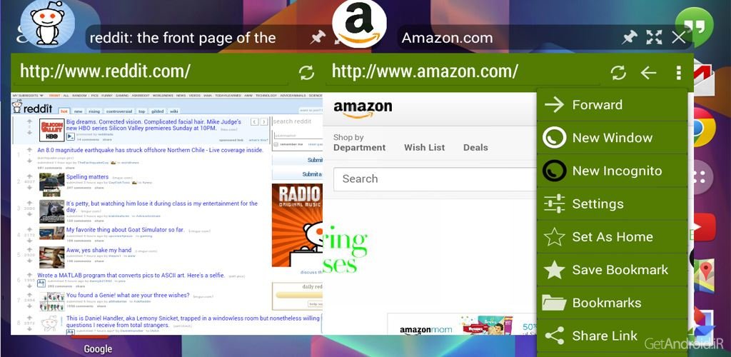 دانلود Hover Browser 1.0.3.4 - مرورگر اندروید