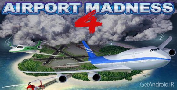 دانلود Airport Madness 4 v1.03 - بازی هیجان انگیز مراقبت پرواز برای اندروید