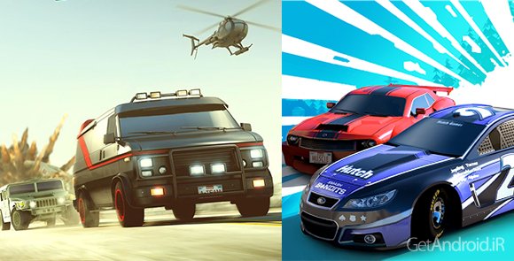 دانلود Smash Bandits Racing 1.09.07 - بازی مسابقه ای فرار از دست پلیس برای اندروید + دیتا