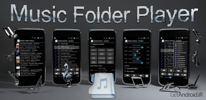 دانلود Music Folder Player v2.3.5 – موزیک پلیر آسان اندروید