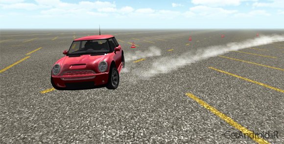 دانلود Slalom Racing Simulator 3D 1.495 - بازی شبیه ساز رانندگی اسلالوم برای اندروید