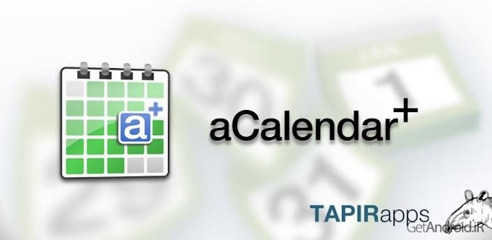 دانلود aCalendar+ Calendar & Tasks 1.15.4 - تقویم حرفه ای شمسی اندروید