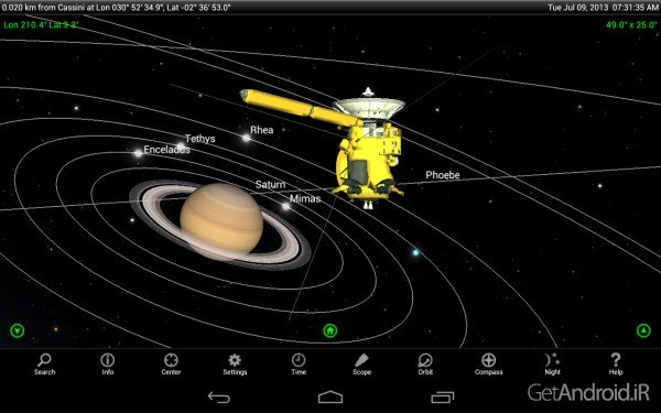 دانلود SkySafari Pro 1.8.5 – بهترین برنامه نجوم اندروید + دیتا