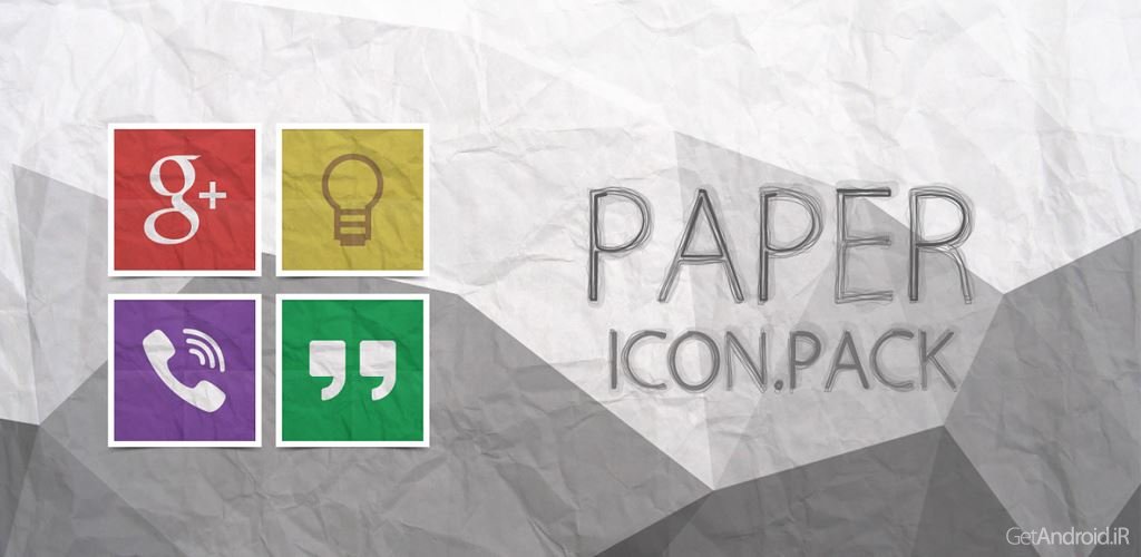 دانلود PAPER APEX/NOVA THEME v1.3 - تم زیبای کاغذی اندروید