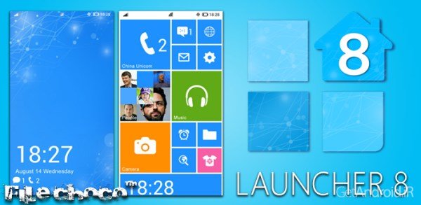دانلود LAUNCHER 8 PRO 2.7.0 – لانچر ویندوز فون 8 برای اندروید