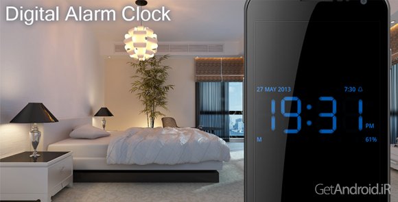 دانلود Digital Alarm Clock PRO 8.8.2 - برنامه ساعت زنگدار برای اندروید