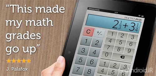 دانلود Fraction Calculator Plus 4.0.4 ماشین حساب مهندسی اندروید