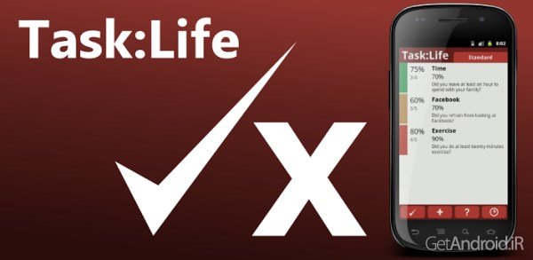 دانلود Task:Life Performance Tracker v16.0 برنامه ریزی زندگی شخصی و روزانه اندروید