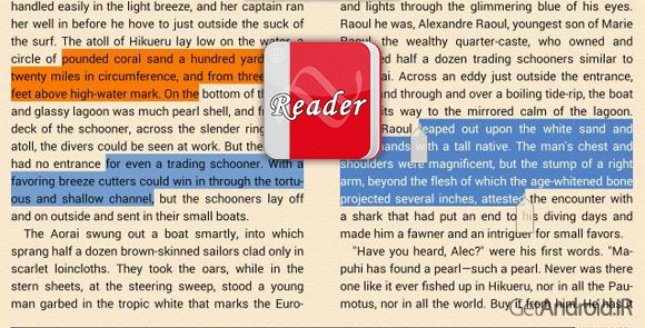 دانلود EBook Reader & EPUB Reader 1.9.6 - برنامه کتابخوان الکترونیکی برای اندروید
