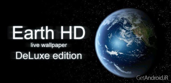 دانلود Earth HD Deluxe Edition v3.5.0 لایو والپیپر کره زمین اندروید