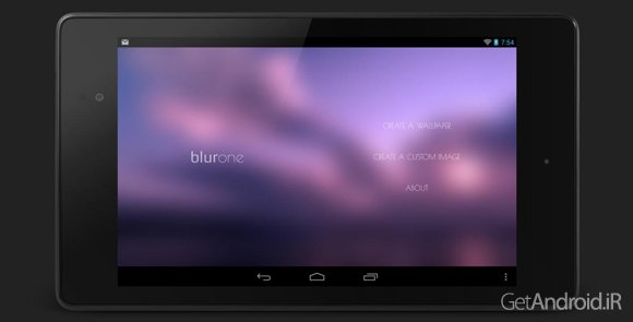 دانلود Blurone -Blur effect wallpaper 2.0 - برنامه تار کردن تصاویر پس زمینه برای اندروید