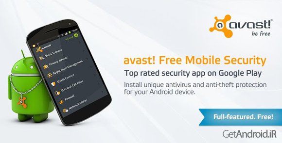 دانلود Mobile Security & Antivirus 6.4.4 - آنتی ویروس avast برای اندروید