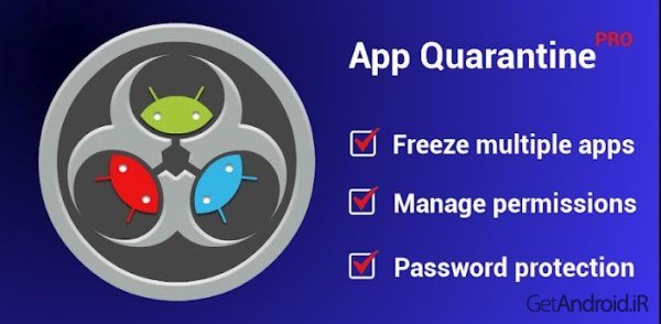 دانلود App Quarantine Pro ROOT/FREEZE 3.0 قرنطینه کردن برنامه های اندروید
