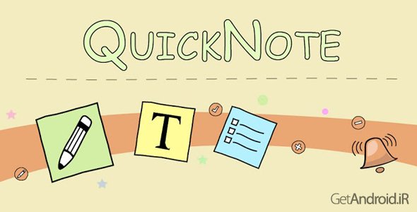 دانلود QuickNote Notepad Notes Donate 1.2.8 - برنامه یادداشت برداری اندروید
