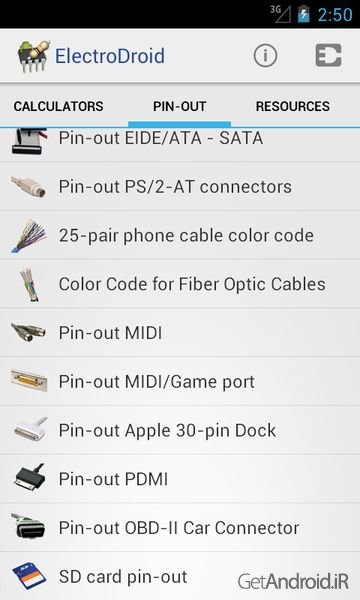 دانلود ElectroDroid Pro 4.4 - برنامه بی نظیر مجموعه ابزار الکترونیکی برای اندروید دانلود ElectroDroid Pro 4.4 - برنامه بی نظیر مجموعه ابزار الکترونیکی برای اندروید