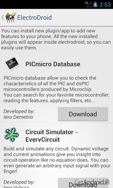 دانلود ElectroDroid Pro 4.4 - برنامه بی نظیر مجموعه ابزار الکترونیکی برای اندروید دانلود ElectroDroid Pro 4.4 - برنامه بی نظیر مجموعه ابزار الکترونیکی برای اندروید