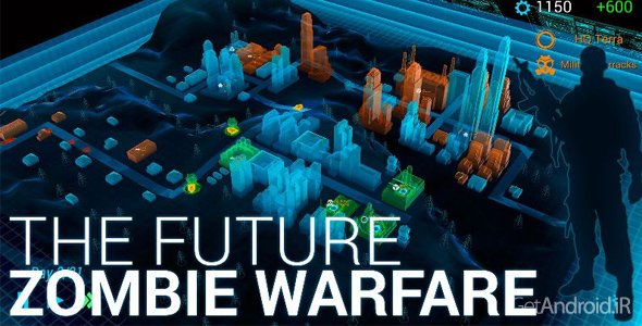 دانلود Zombie City Defense 1.3.0 - بازی استراتژیک دفاع در برابر زامبی ها برای اندروید