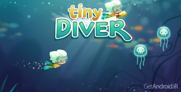دانلود Tiny Diver 1.3 - بازی غواص کوچک برای اندروید