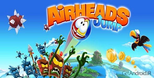 دانلود Airheads Jump 1.3.3 - بازی جذاب پرش کله پوچها برای اندروید! + نسخه مود
