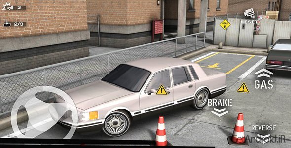 دانلود Backyard Parking 3D 1.628 - بازی جالب پارک کردن اتومبیل برای اندروید