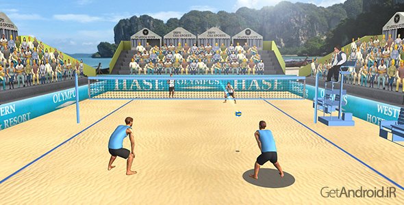 دانلود Beach Volleyball World Cup 1.0 - بازی والیبال ساحلی برای اندروید