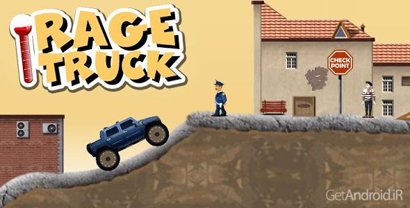 دانلود Monster truck Game Rage Truck 1.1.4 - بازی رانندگی با مانستر تراک ها برای اندروید