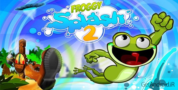 دانلود Froggy Splash 2 v1.0.1 - بازی پرش قورباغه 2 برای اندروید! + نسخه مود