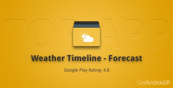 دانلود Weather Timeline - Forecast 1.8.9 - برنامه پیش بینی آب و هوا برای اندروید
