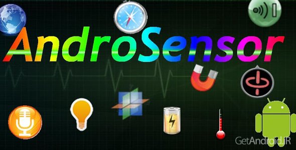 دانلود AndroSensor 1.9.6.3 - برنامه مانیتورینگ سنسورهای دستگاه اندرویدی
